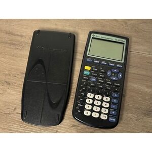 Texas Instruments TI-83 Plus Graphing Calculator Black Fully Functional